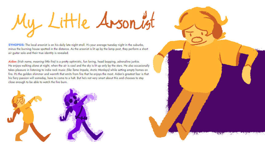 Aiden&#39;s Character Description Sheet