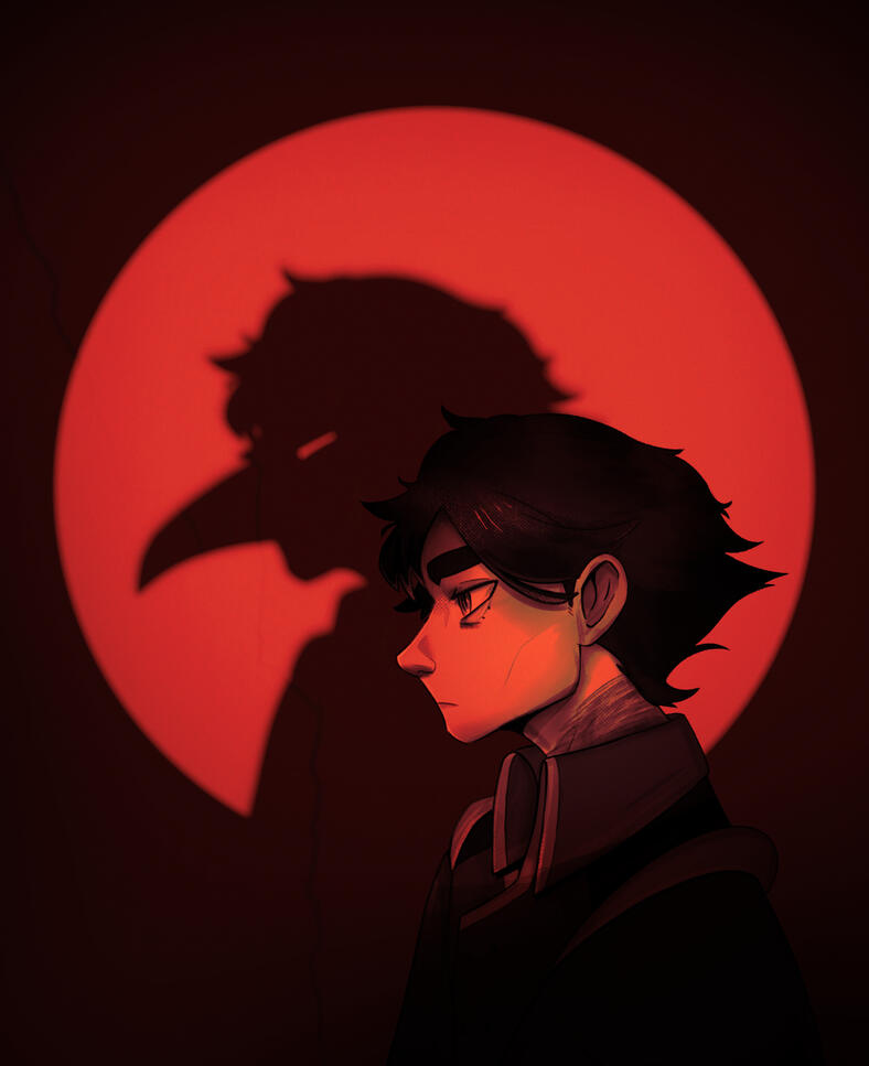 Adriel - Corvus Ex Machina Fanart