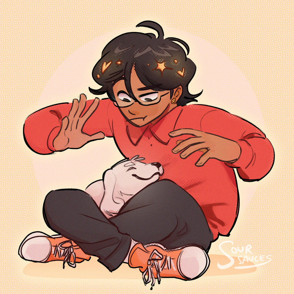 Self Portrait Illustration