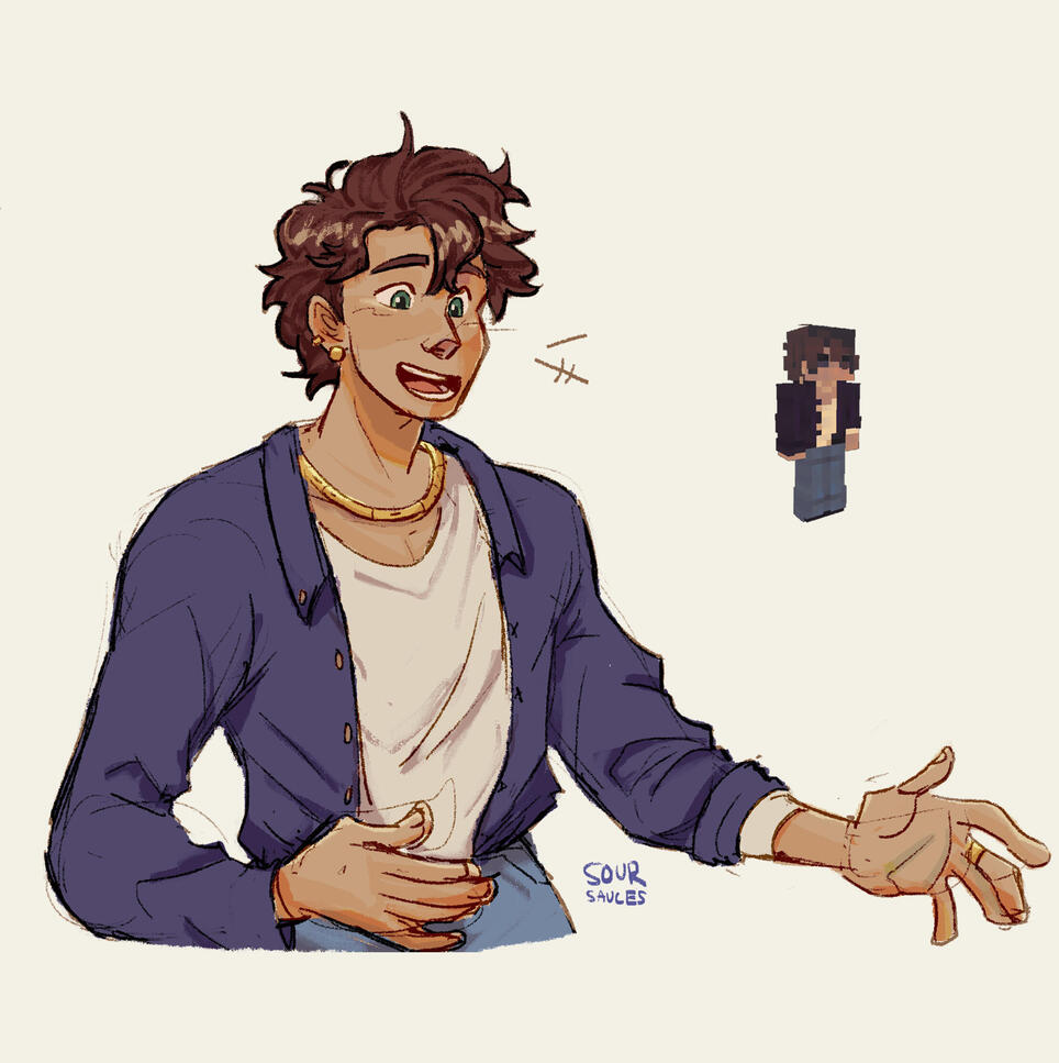 Friend&#39;s Character Sketch 2