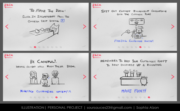 Game Instruction Illustrations