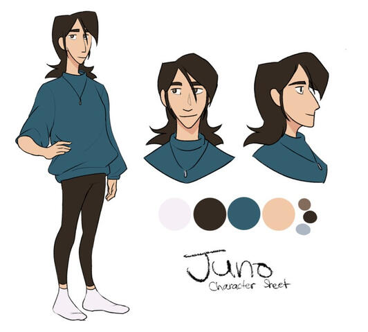 Juno&#39;s Character Design Sheet
