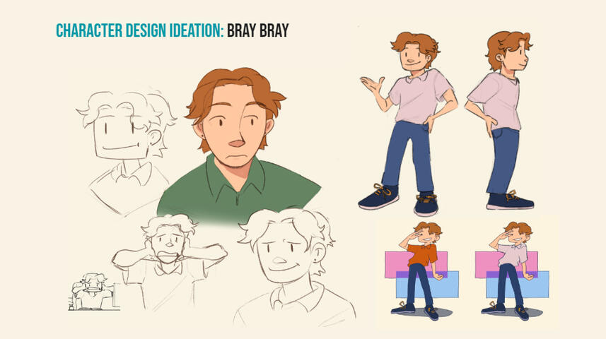 Character Design Concepts - Bray Bray
