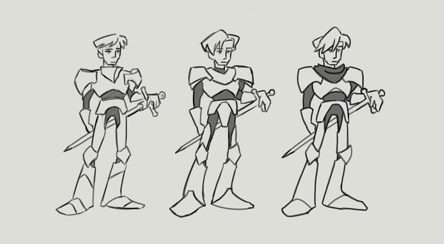 Refined Character Concept Designs