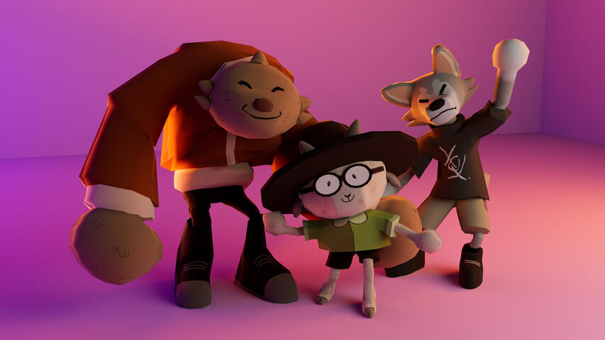 Characters Test Render